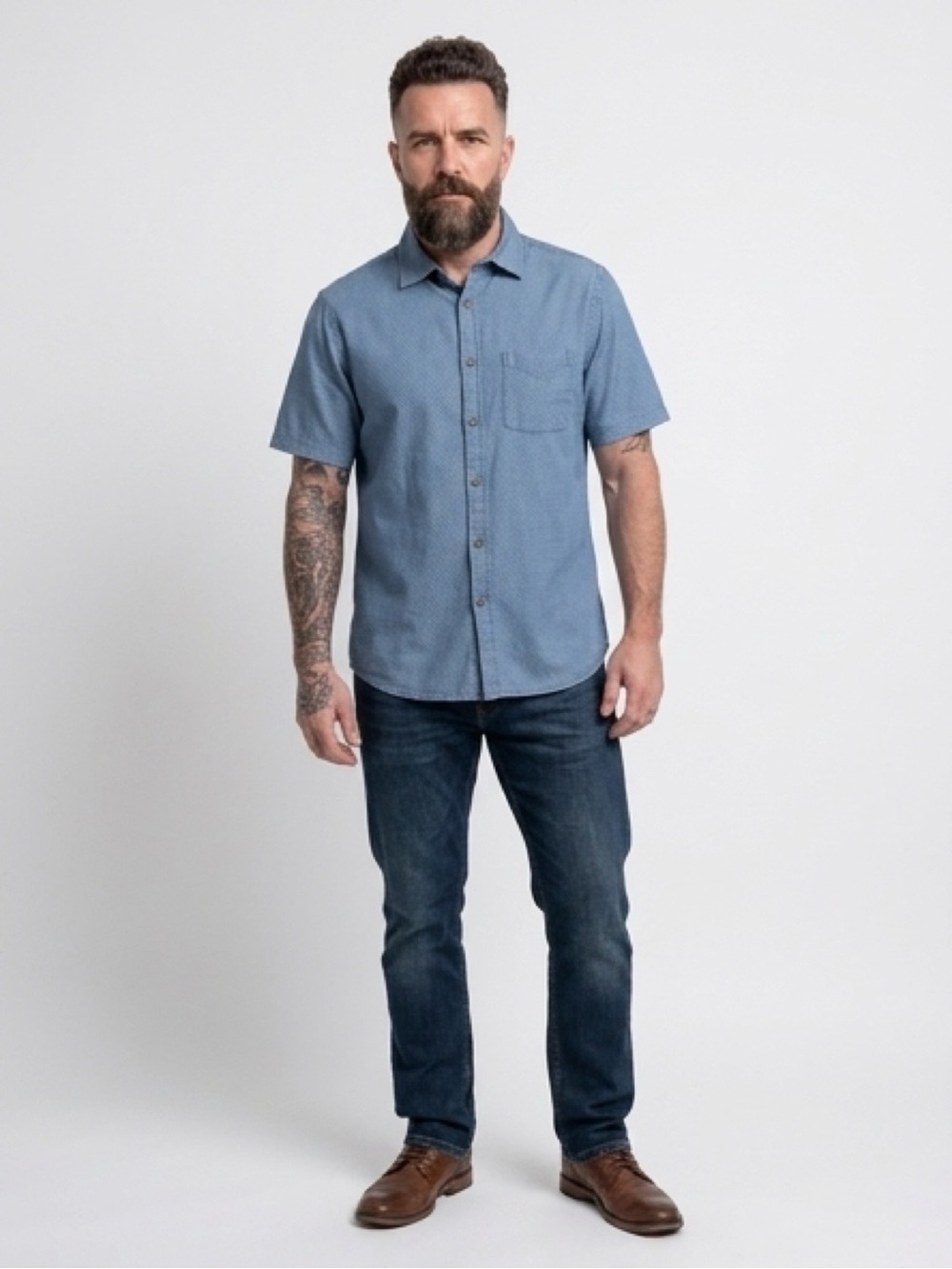 OLD NAVY Men's Short-Sleeve Shirt